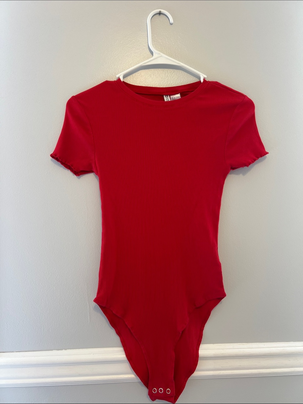 H&M Women’s Red Bodysuit